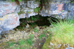 
Workings below Pwlldu Balance Pond, June 2009